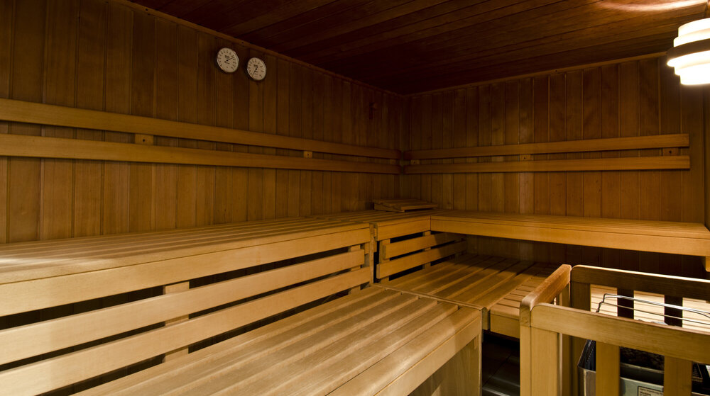   Finnish log sauna